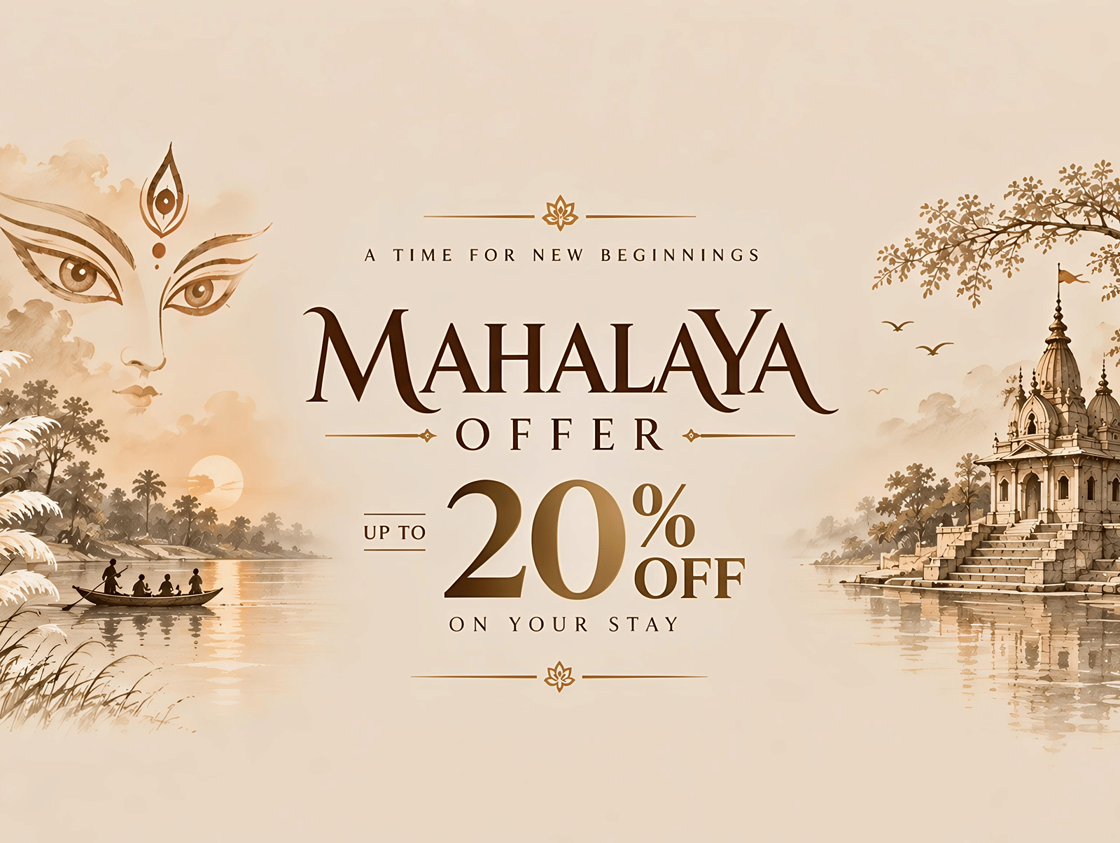 Mahalaya Offer 20 percent