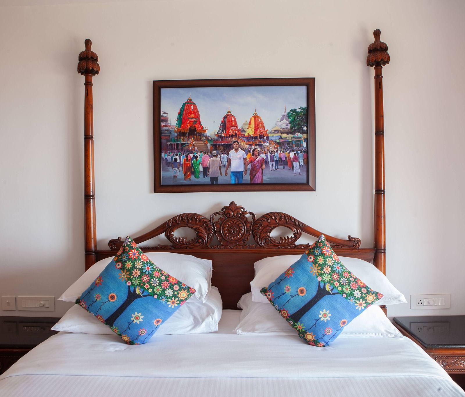 view of the bed - Mayfair Heritage, Puri 2