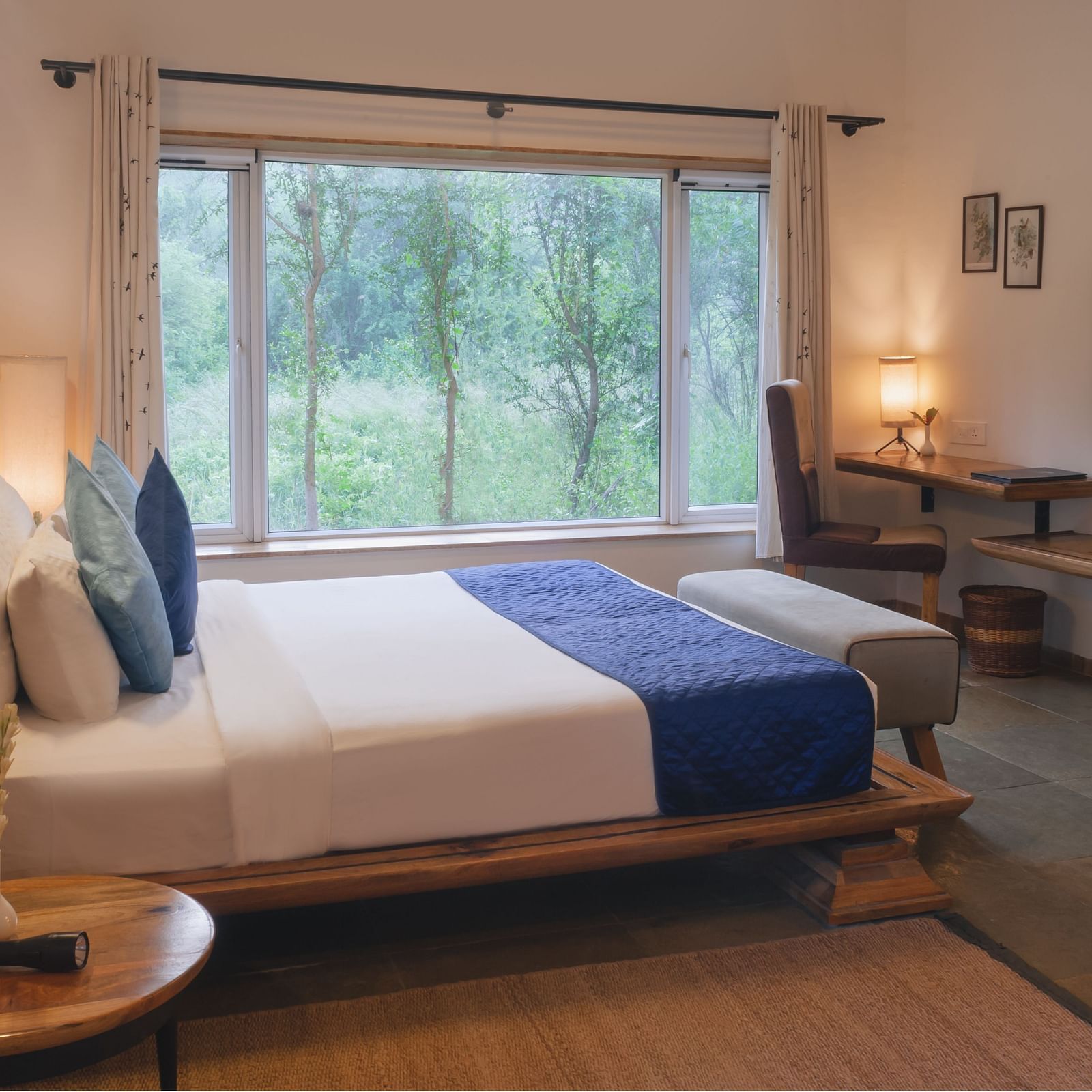 Interiors of the cottages at our lodge in Sariska - Trees N Tigers, Sariska