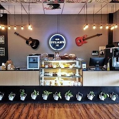 counter of dylans cafe
