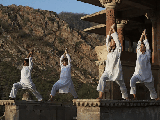 Surya Bagh-India-Bhangarh-Yoga