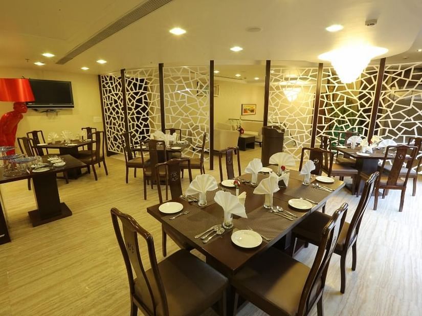 A restaurant with a blingy vibe -  Five Elements Hotels