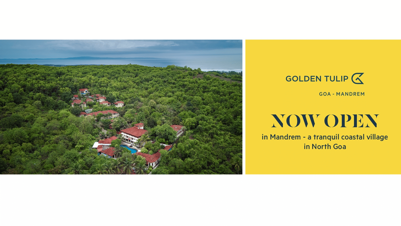 Golden Tulip - Goa Mandrem Website banner
