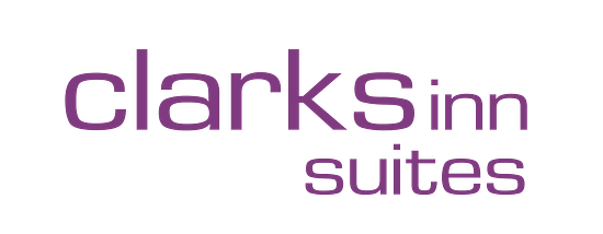The logo of Clarks inn Suites