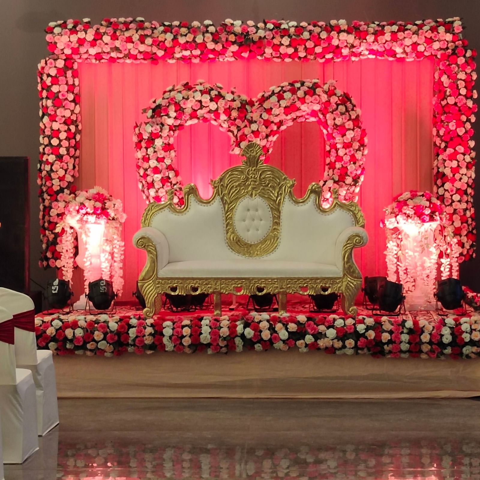 banquet hall at the comfort inn sapphire, jaipur