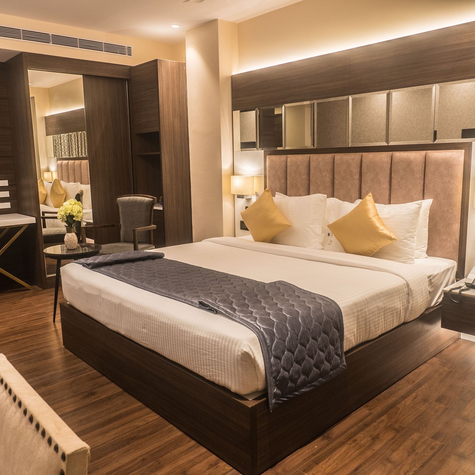 view of king size bed of Executive Room 