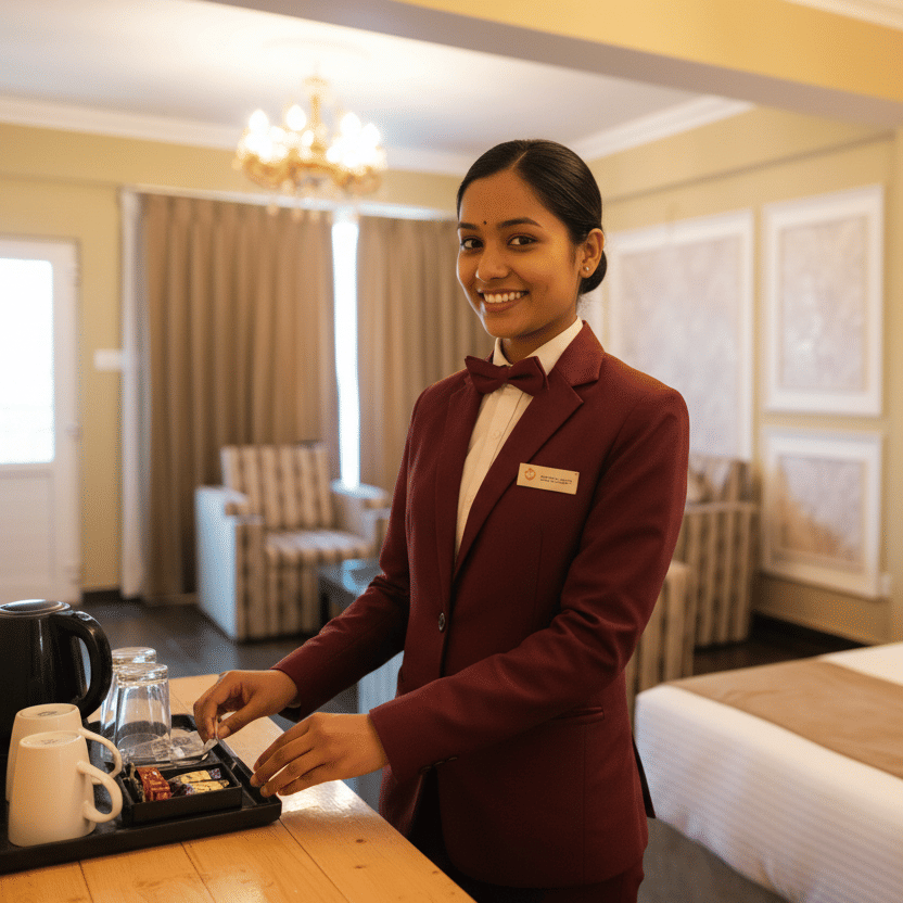 room service at windy house