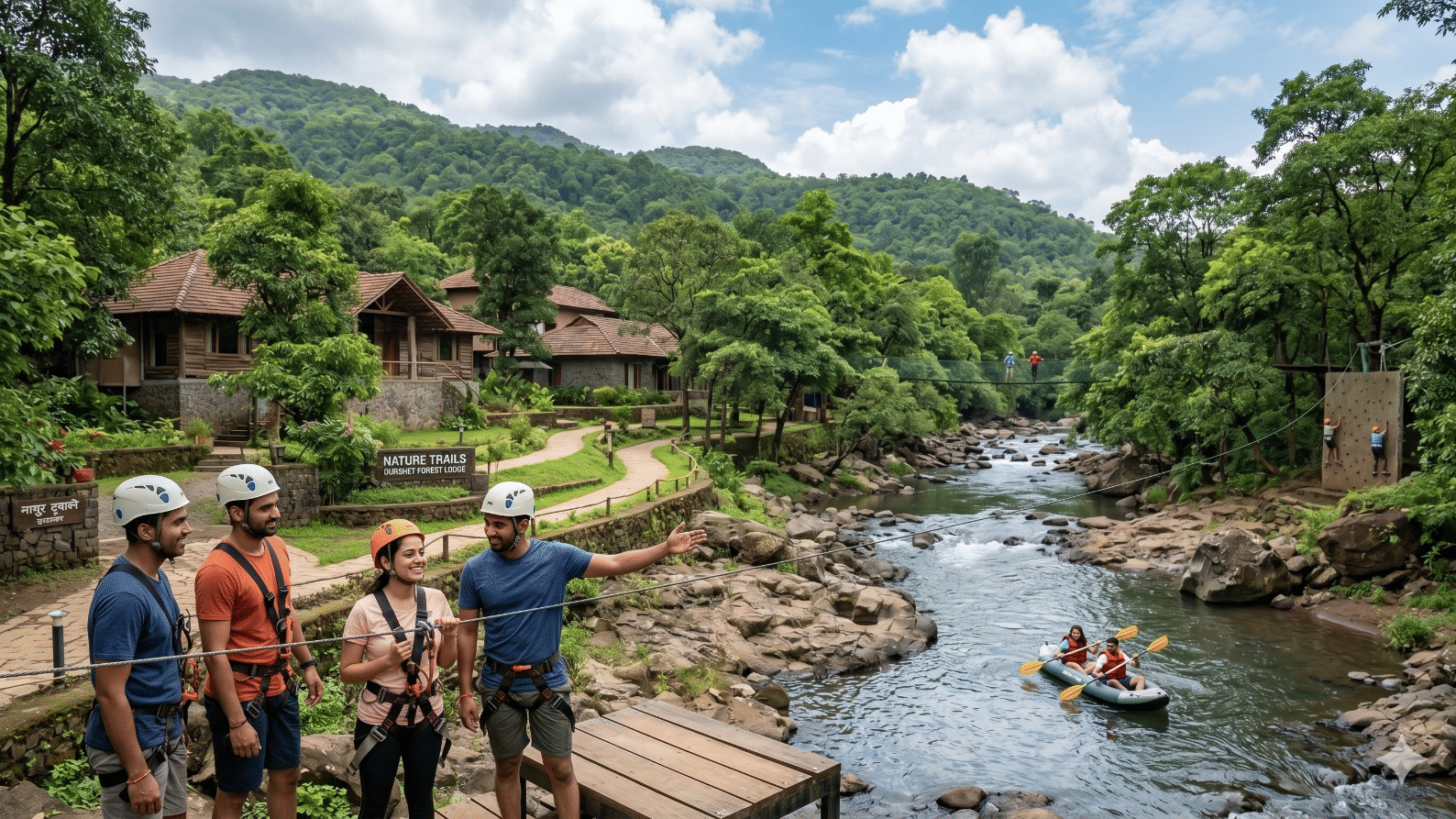 Weekend getaway resorts near Pune with outdoor activities