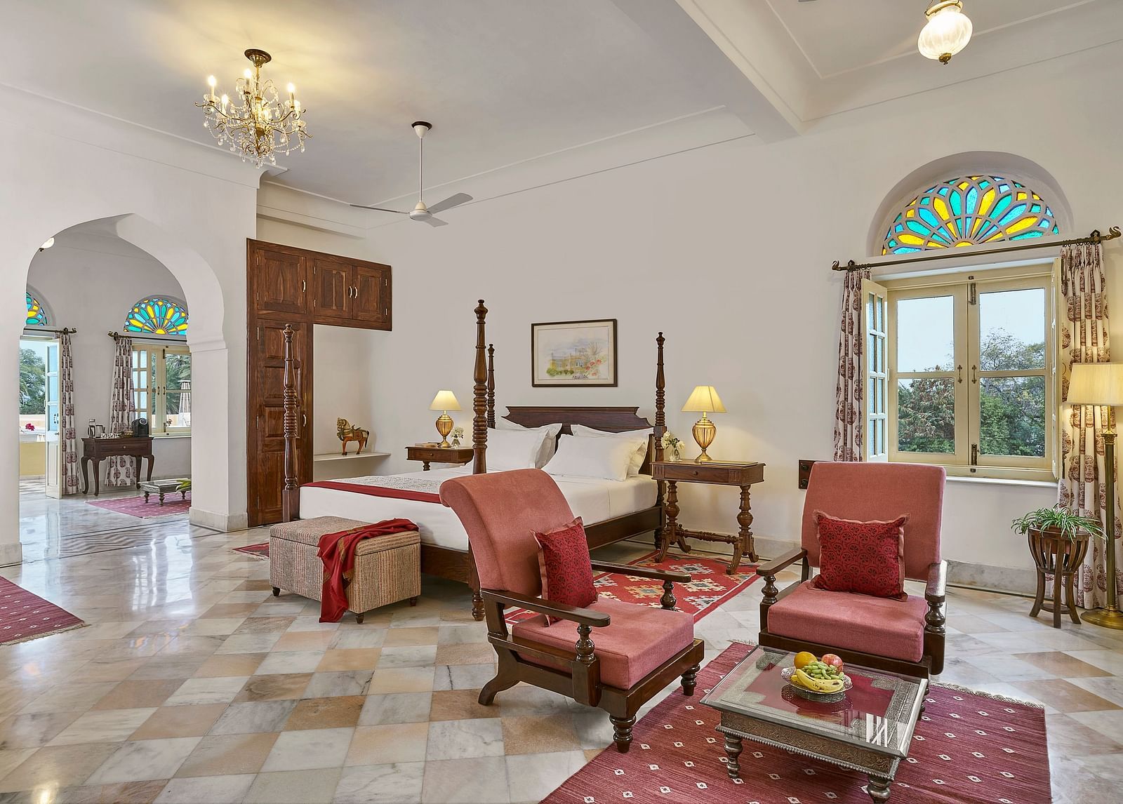 image of  suite room with seating area at Dev Shree, Deogarh