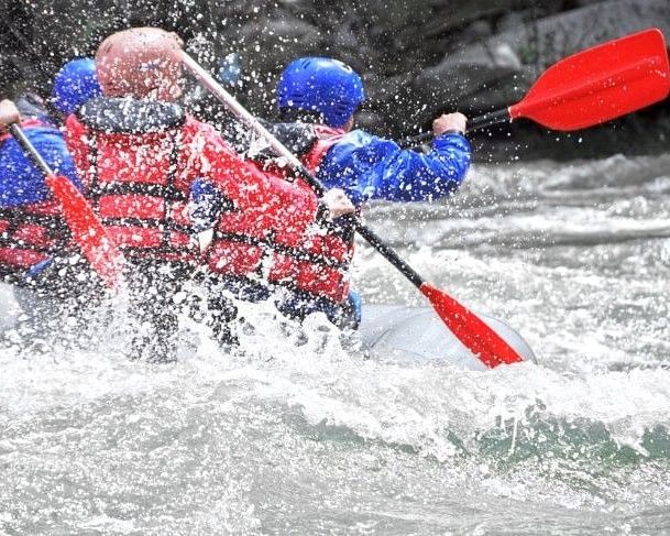 Kayaking with groups