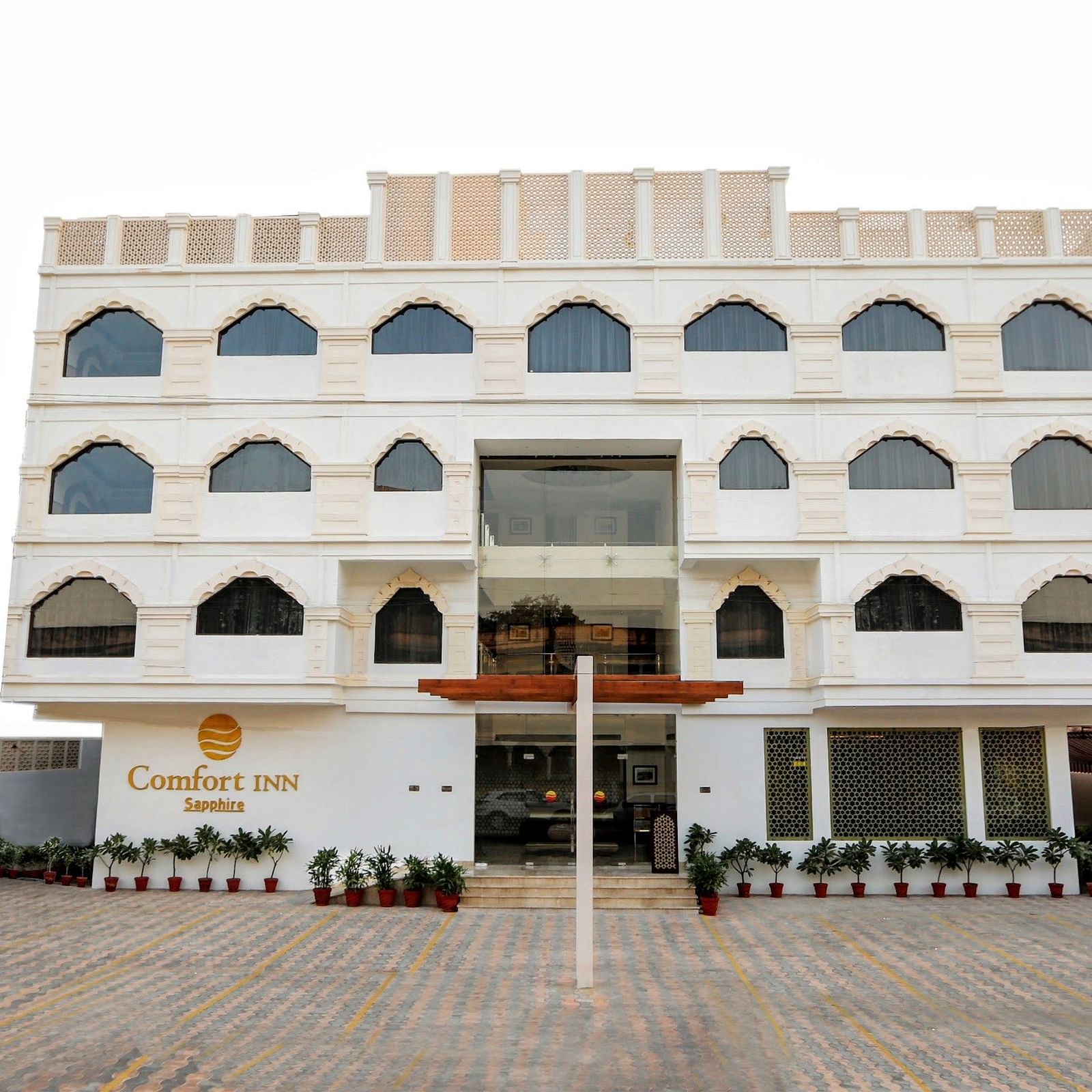 Facade of Comfort Inn Sapphire, Jaipur
