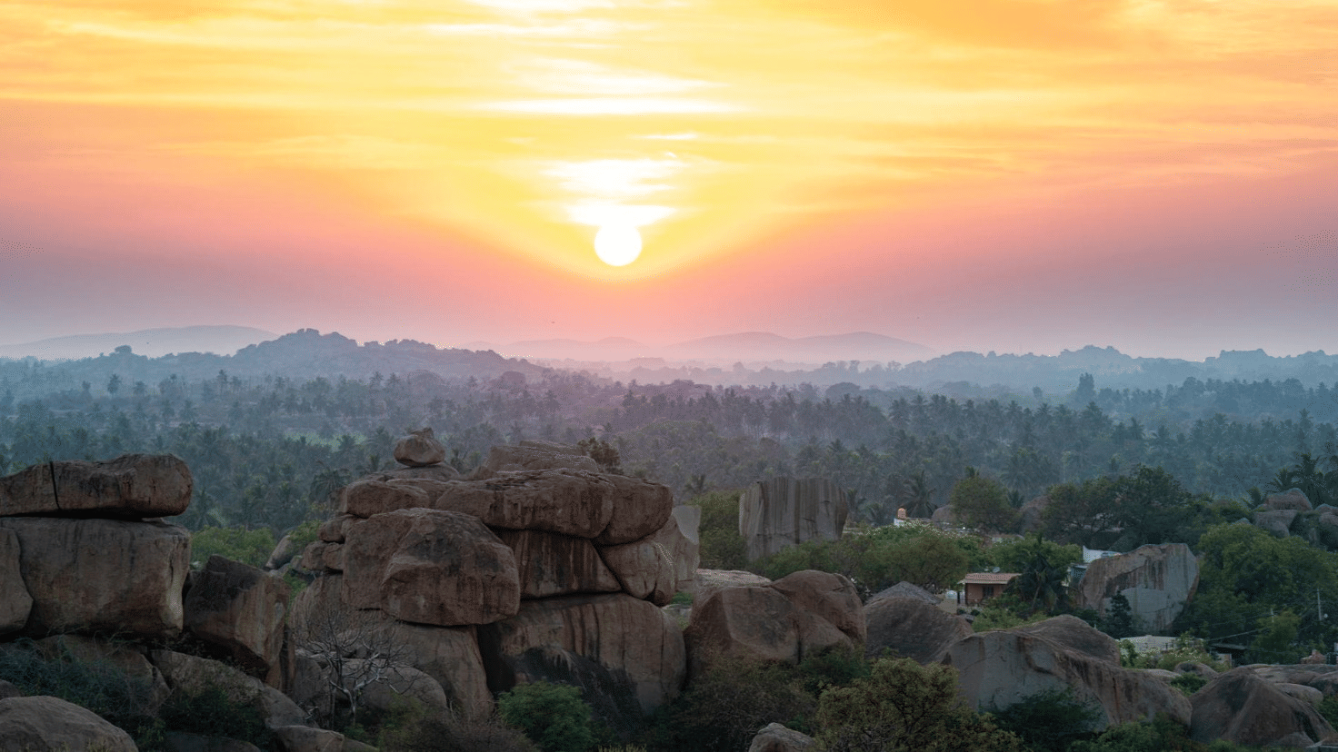 Offbeat places in Hampi hidden gems Hemakuta Hill