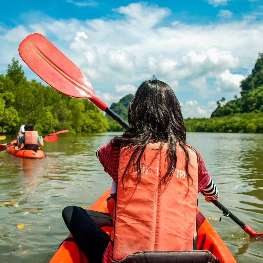 Kayaking at Nature Trails