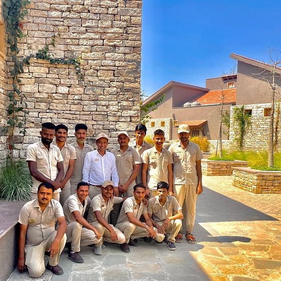 the housekeeping team at Aramness
