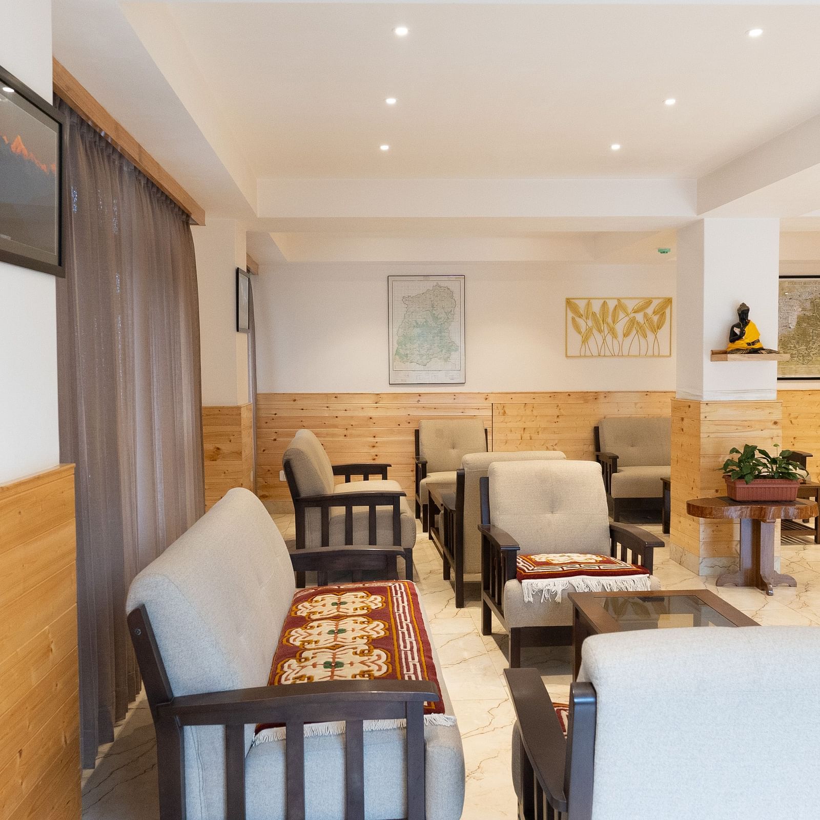 A view of the lobby area of our hotel I Avianna Gangtok Prime Hotel & Spa
