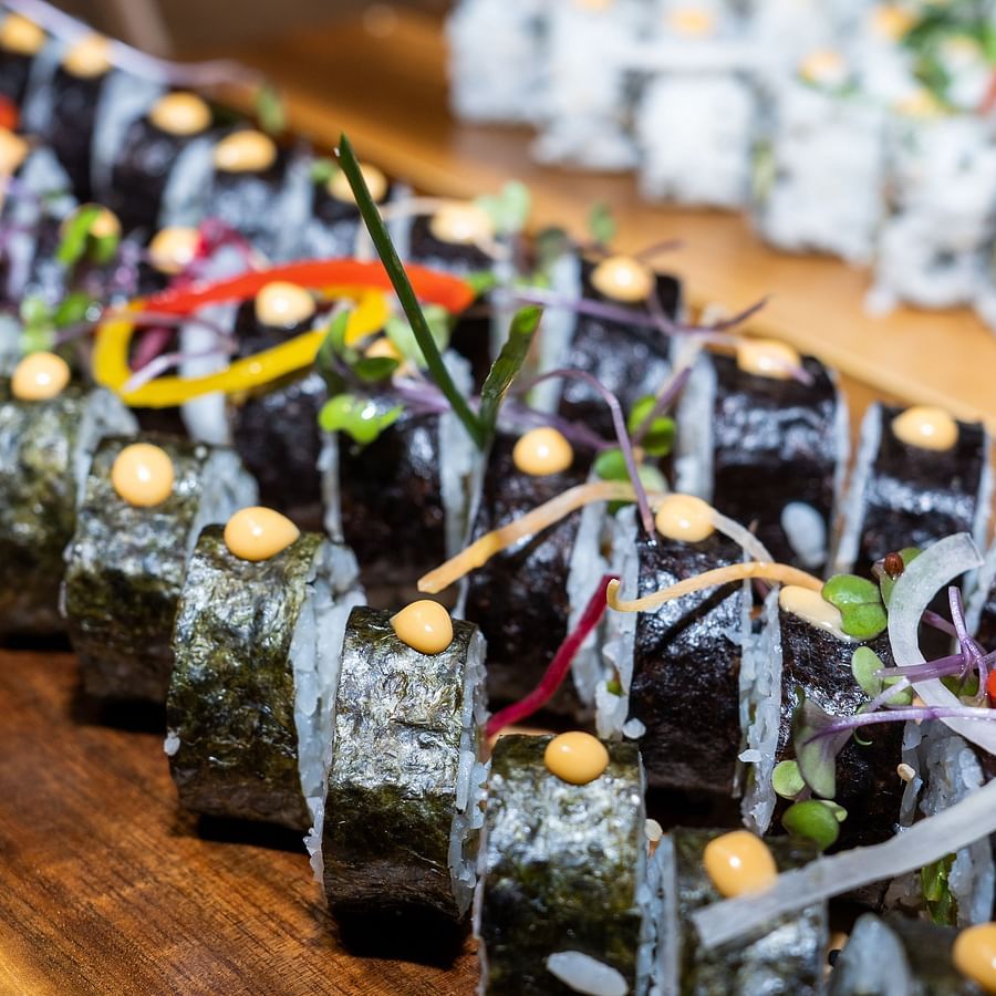 Gimbap served at Asiatic Lounge, restaurant in Kenya