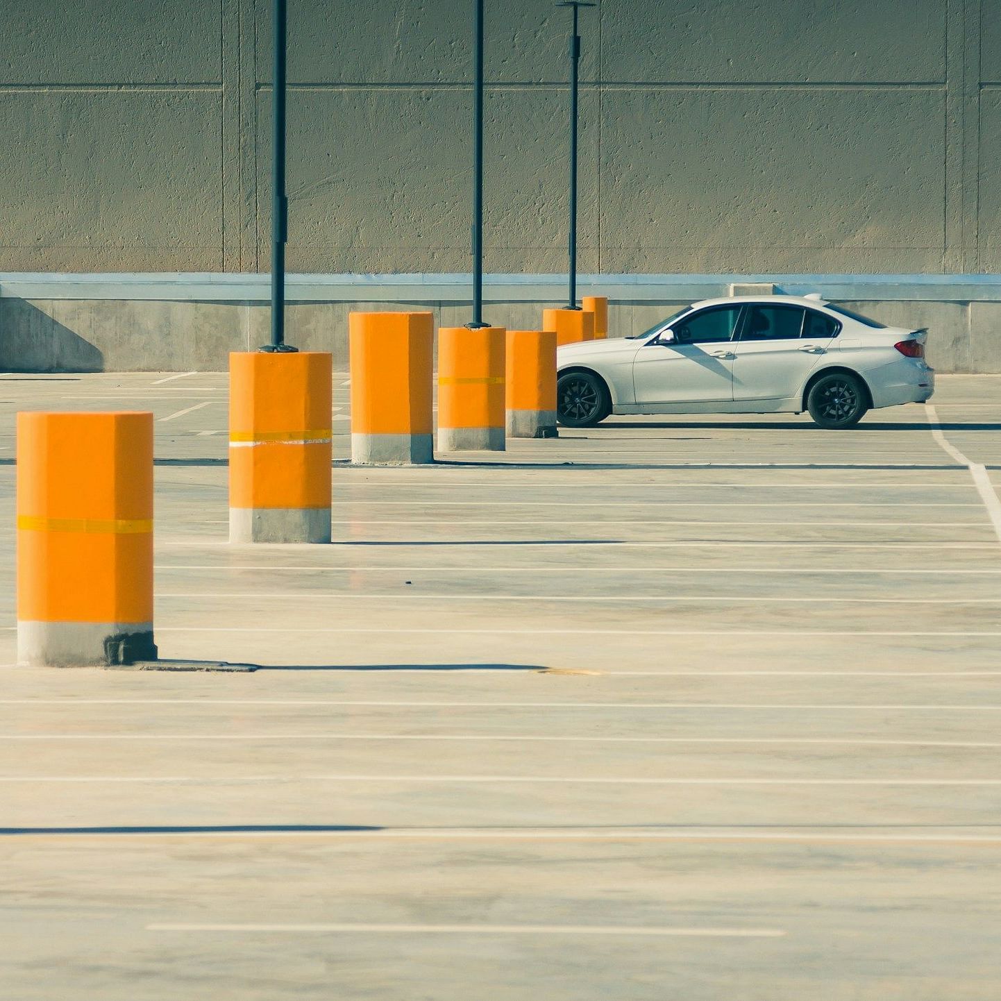 open parking space