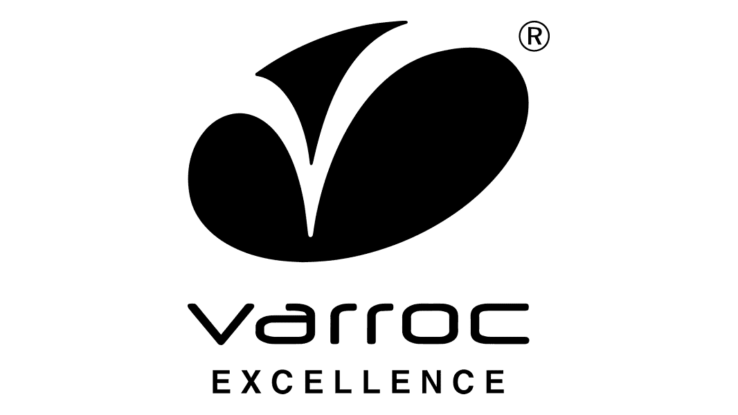 Varroc Excellence logo.
