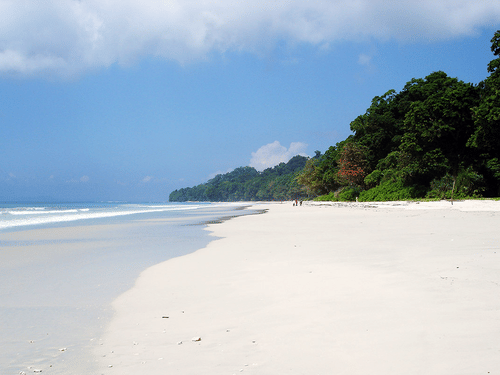 Radhanagar Beach in Andaman and Nicobar Islands