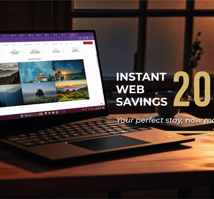 Instant web savings package poster for Summit Barsana Resort & Spa, Kalimpong