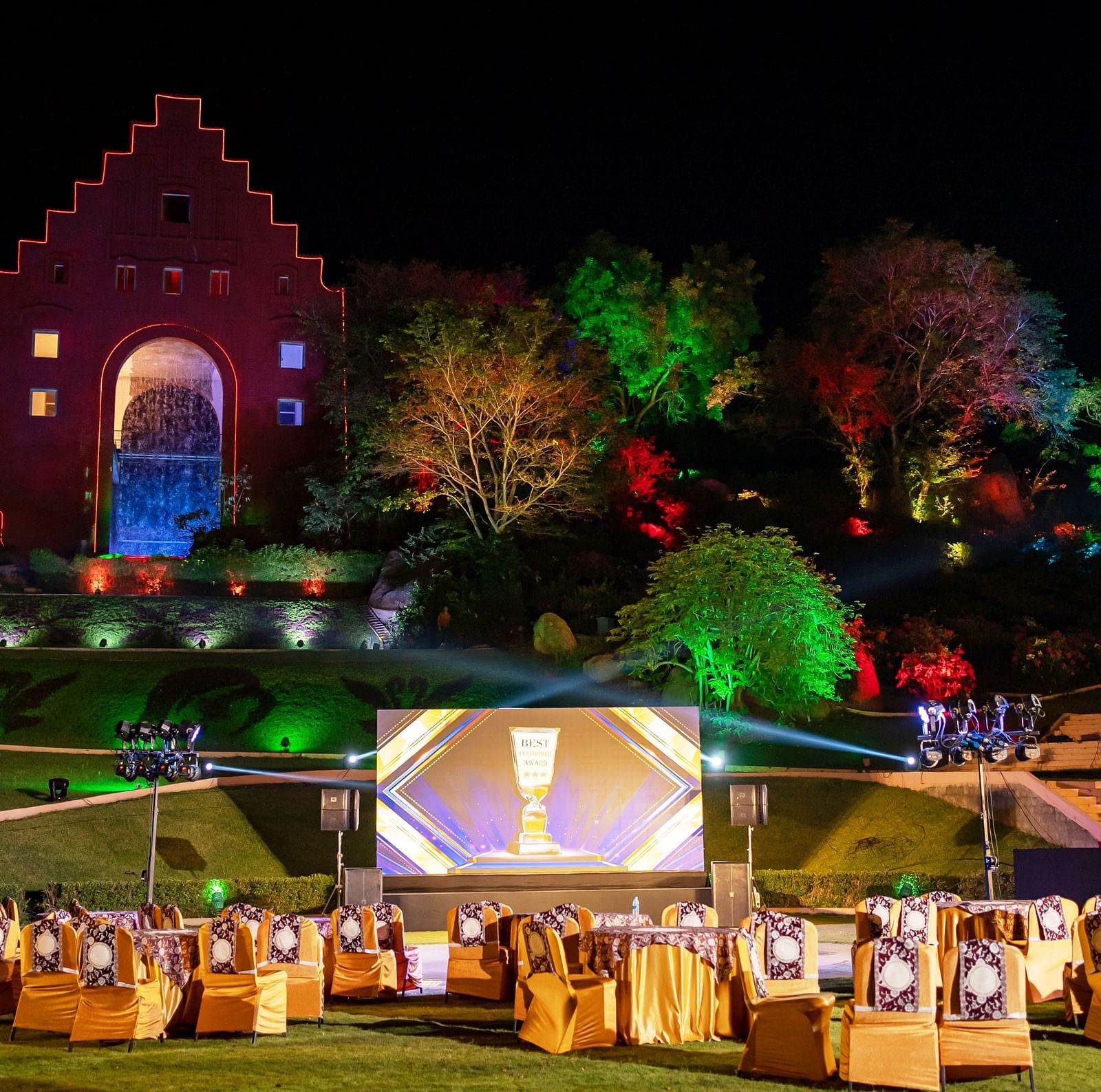 Outdoor venue 