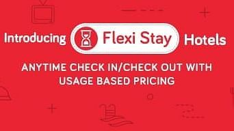 A poster of the Flexi Stay option available at our hotel in Roorkee - Motel Divine International, Roorkee