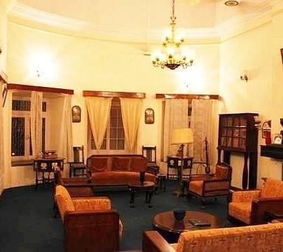 A wating area at The Royal Retreat