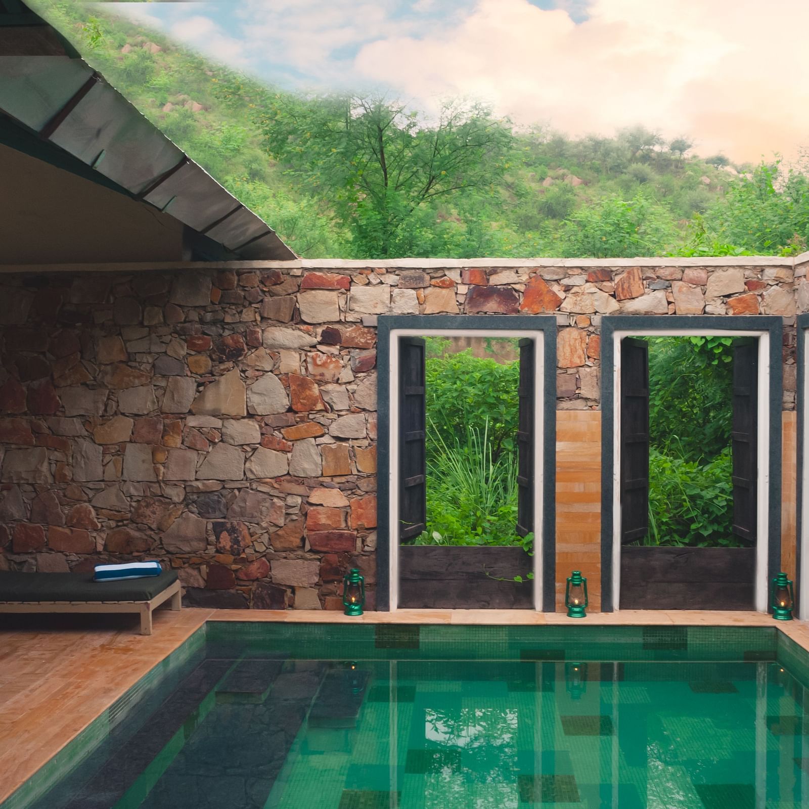 Stunning image of rooms at Trees N Tigers, Sariska