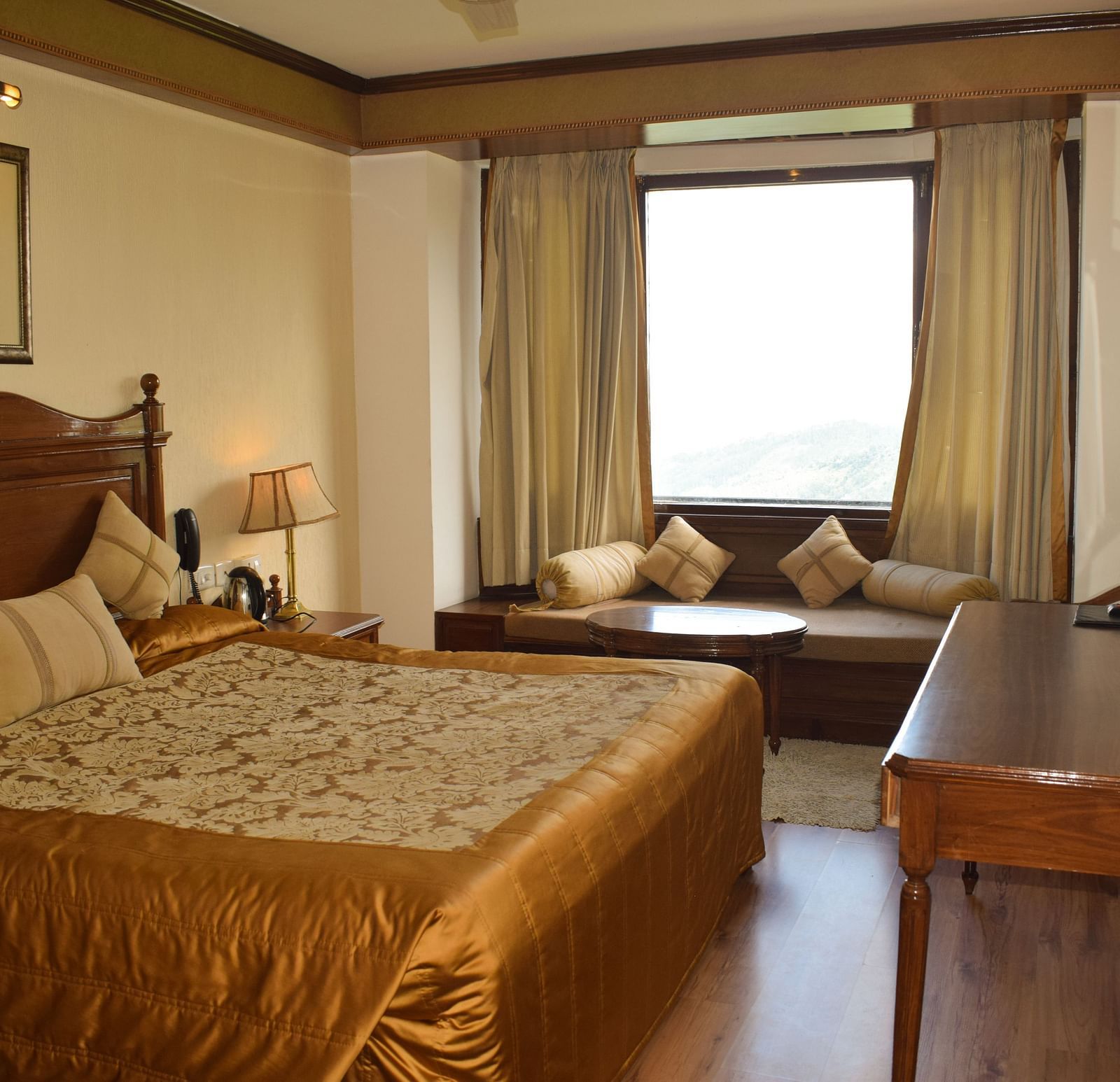 Image featuring Himalayan View Room,  with the beautiful interiors - Sun n Snow Inn, Kausani