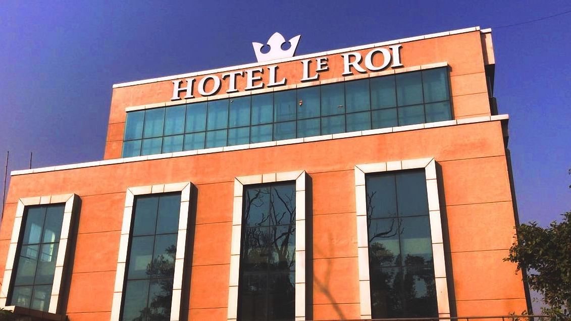 facade and exterior view of Le ROI Digha Hotel West Bengal shot from differnt angles during the day2