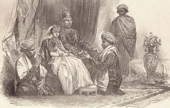 Veerarajendra Gowramma in London - 1852