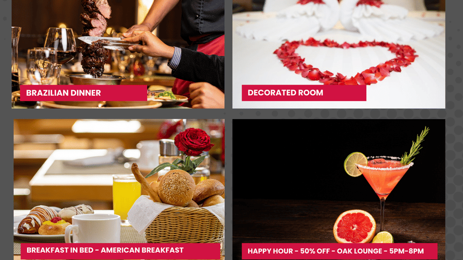 An overview of a romantic package banner by Ramada by Wyndham Addis, Addis Ababa.