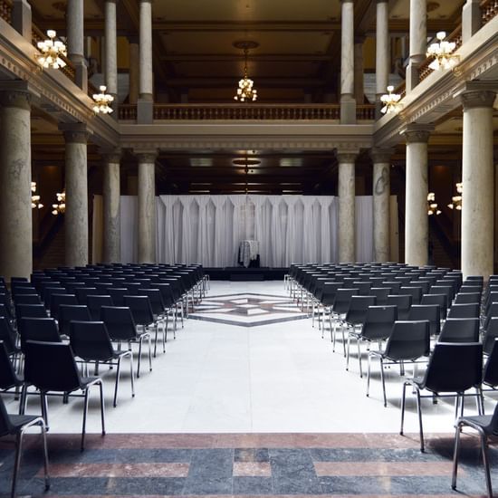 alt-text Meeting halls