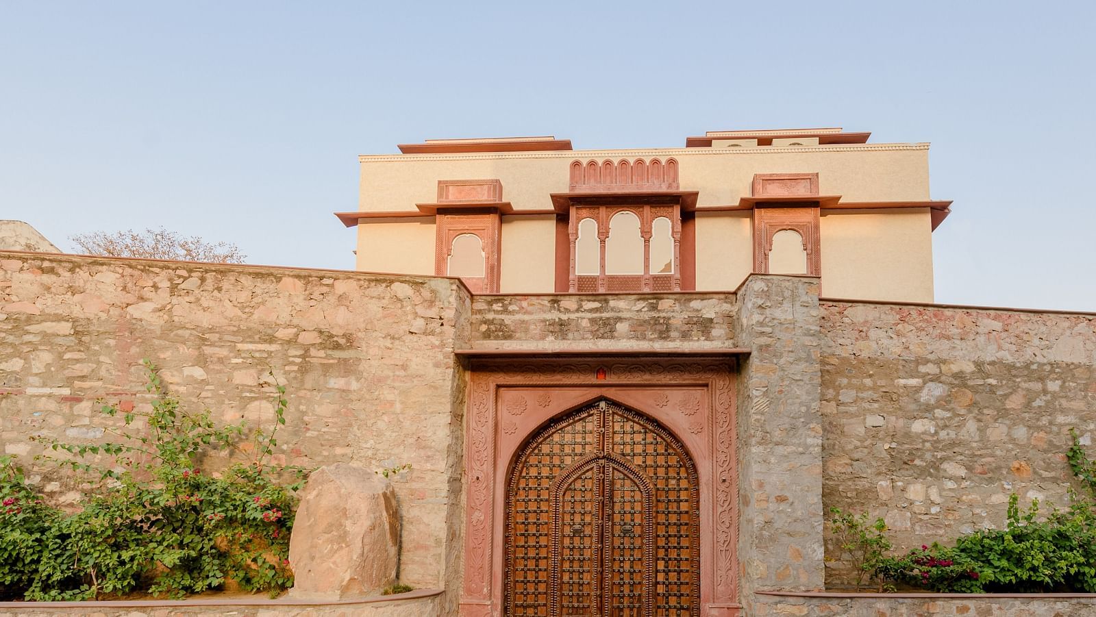 Views outside Surya Haveli Jaipur