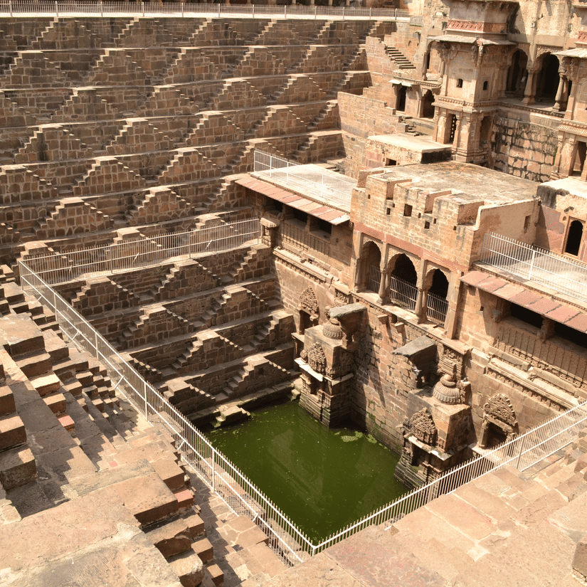 Abhaneri Stepwell - Chand Baori
