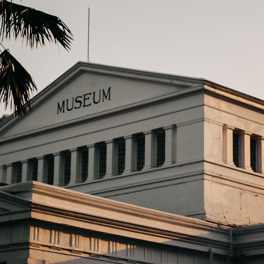 alt-text low-angle-photo-of-white-museum-during-golden-hour-1310110