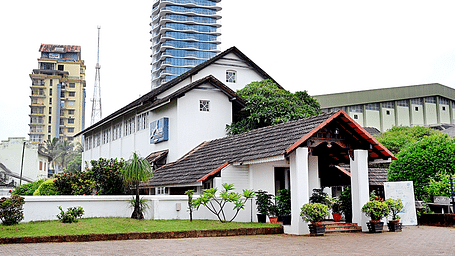 A facade image of Beach Hotel in Kerala