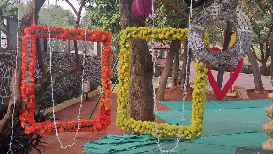 a wedding decoration at the resort in Khandala - Zara's Resort 10