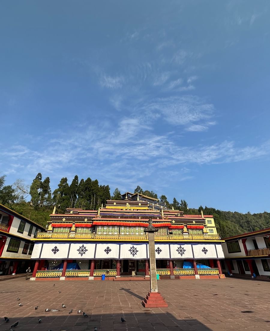 facade image of Enchey Monastery