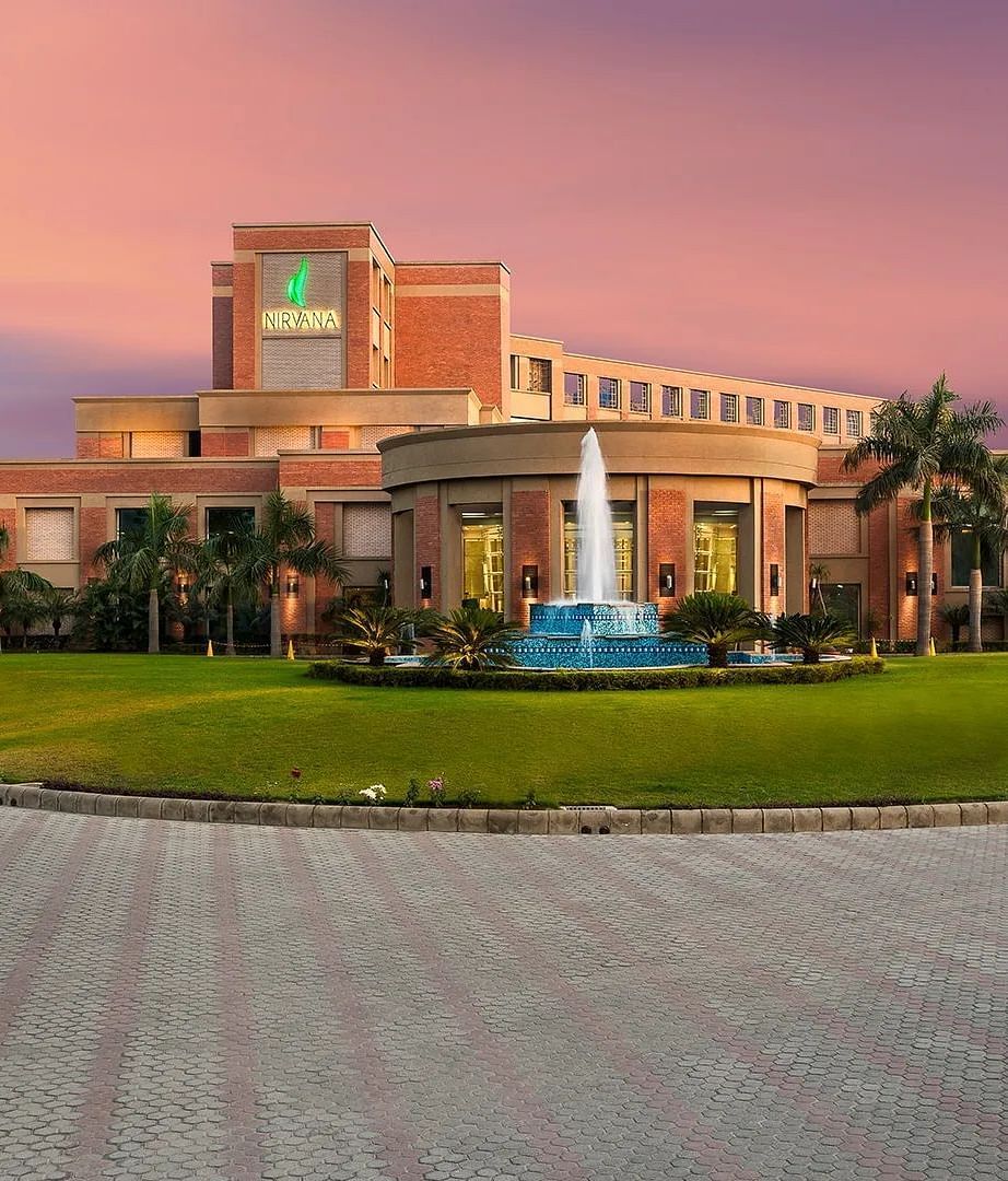 Facade of Nirvana Luxury Hotel, Ludhiana