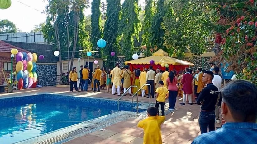 people enjoying by the pool for a party - Zara's Resort  11