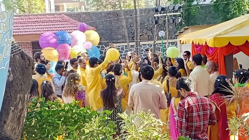 people attending an event at the resort in Lonavala - - Zara's Resort 
