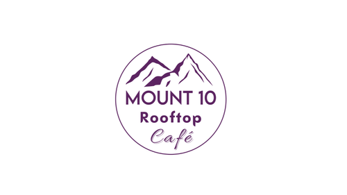 Mount 10 Rooftop Cafe logo