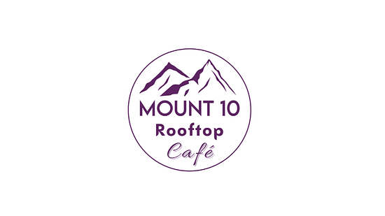 Mount 10 Rooftop Cafe logo