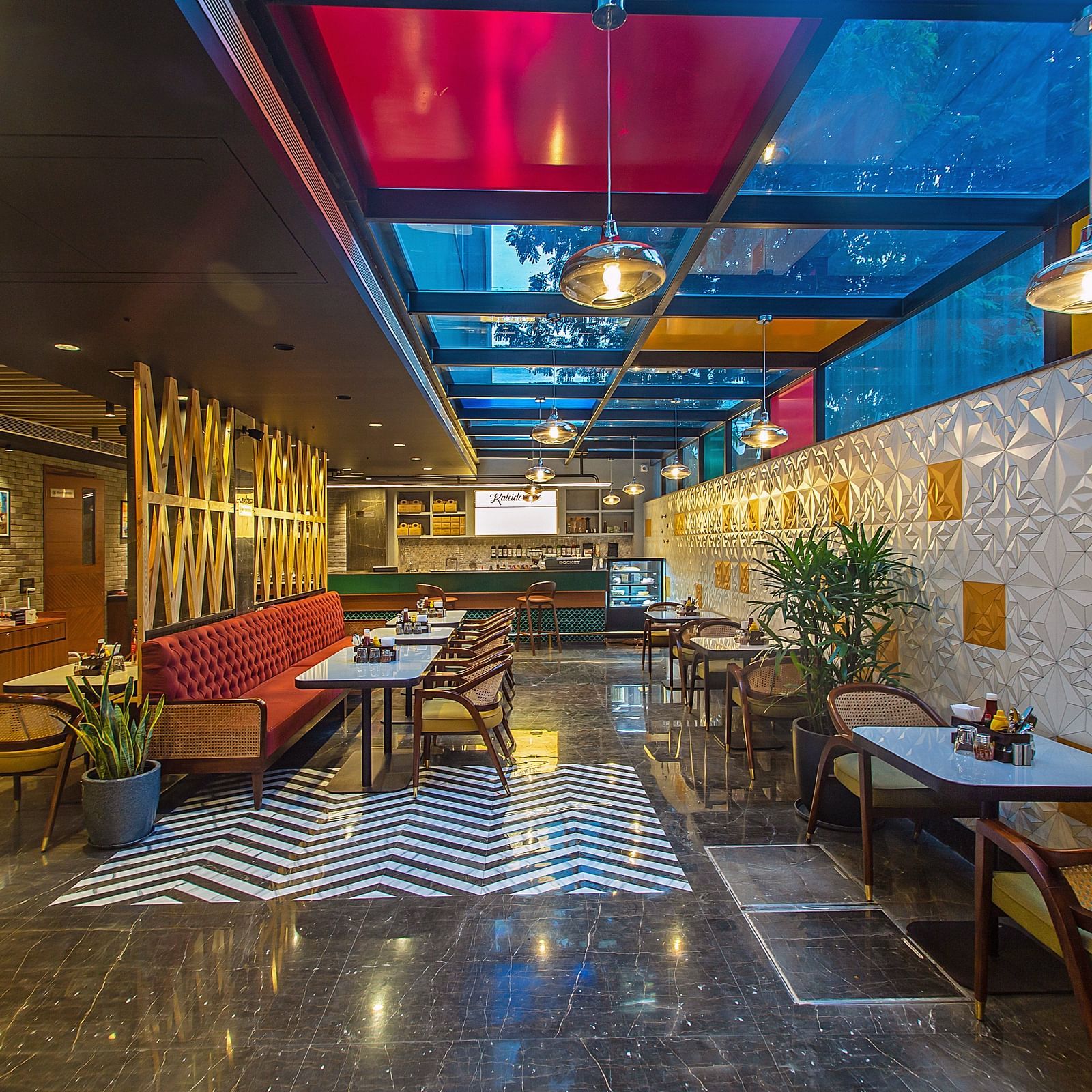 restaurant at Inde Signature, Jaipur