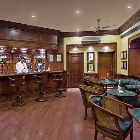 indoor seating space at the bar - Mayfair, Rourkela