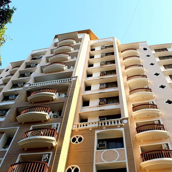 a facade of big building - Maxxvalue apartment Marol