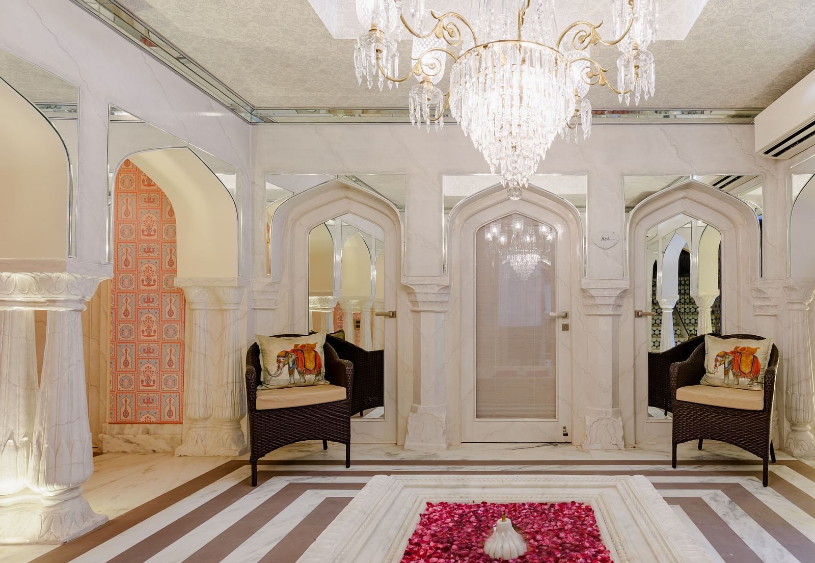 Rich Interiors in Surya Haveli Jaipur