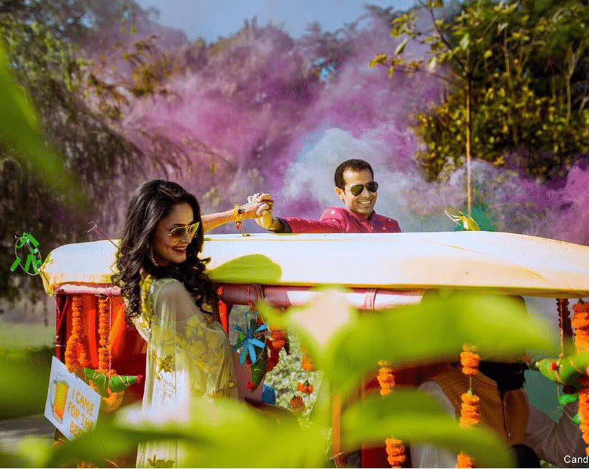 An image of Wedding celebrations featuring two people