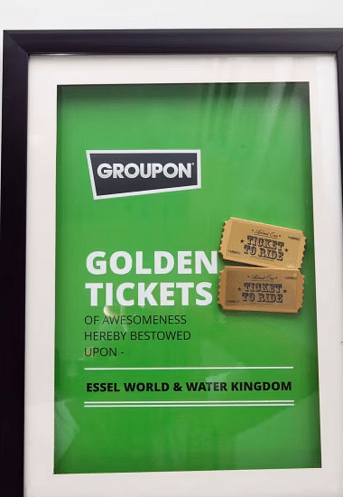 2015 Groupon Golden Tickets